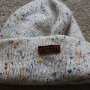 Dakine Multicolor Speckled Knit Beanie - Cream